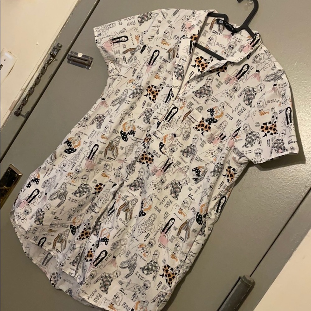 Zara Top / Mini Dress size L